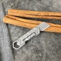 Miniatyrbillede 5 af 5: IC Mini Lomme Folding Nøglering Knive Udendørs Bærbart Værktøj Fing
