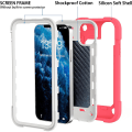 Pikkukuva 3 / 5: IC iPhone 14 Pro Max -kotelo 6,1 tuuman näytöllä, 360° kiertävällä renkaalla, sotilasluokan pudotusturvalla, kestävä ja vahva kotelo 3/5