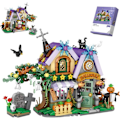 Miniatyrbillede 1 af 5: IC Halloween Spøgelseshus Mini Byggeklodser Byggleksager - Spøgelsesvampyr Byggesæt til Børn, Halloween-Visningsmodel Spøgelseshusfestgave