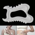 Miniatyrbillede 3 af 5: Gua Sha keramisk rektangulær form værktøj til ansigtsmassagebræt