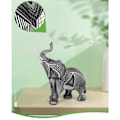 Pikkukuva 3 / 4: IC Resin Doodle Elephant Sculpture Pöytäkoristeet