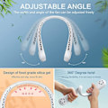 Miniatyrbillede 2 af 5: IC Bladløs Halsventilator, Genopladelig Handsfree Bærbar Halsventilator