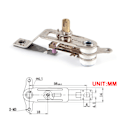 Miniatyrbillede 1 af 5: IC Husholdnings Elektrisk Jern Termostat Thermal AC250