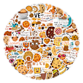 Pikkukuva 4 / 4: 120 kpl Cookie Aesthetics -tarrat koristeluun, mukeihin, puhelimiin, päiväkirjoihin ja kirjoihin