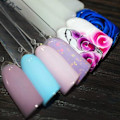 Miniatyrbild 5 av 5: IC Visningstips / Display för nagellackprover 50 tips Transparent