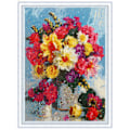 Miniatyrbilde 2 av 5: IC Jul DIY 5D Blomster Diamantmaleri Strand etter Nummersett