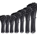 Miniatyrbillede 1 af 5: 700 stk. sorte nylon kabelbindere, længder 4\"/ 6\"/ 8\"/ 10\"/ 12\"