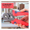 Miniatyrbillede 4 af 4: IC Crimptång, selvjusterende
