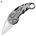 Miniatyrbild 1 av 5: IC MINI D2 Blade Vikbar Hög Hårdhet Stål Utility Fruit Keych A