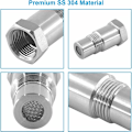Miniatyrbillede 3 af 5: 2 stk. Oxygen Sensor Extender Spacer til Bilmotor Udstødningssystemer M18 x1.5, 45mm Lambda Sensor