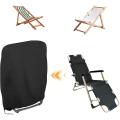 Miniatyrbillede 2 af 5: IC Udendørs Foldbar Stol Cover (Sort)