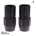 Miniatyrbilde 1 av 5: IC Teleskopisk Rørkobling Dip Net Pole Telescoping Pipe Twist C F