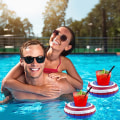 Miniatyrbilde 5 av 5: IC Oppblåsbare Koppbærere for Sommerbasseng Fødselsdagsfest (4 stk)