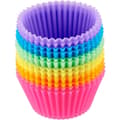 IC Återanvändbara Silikonbakkoppar, Muffinsformar - 12-pack, Flerfärgade