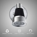 Pikkukuva 4 / 5: IC 12V LED RV Lukulampi, 3W RV Lukulampi RV Spotti Seinälle