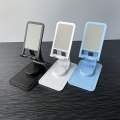Miniatyrbillede 4 af 5: IC 360° Roterende Tablet Mobiltelefon Stativ Skrivebordsholder Bærbar La Sort