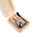 Miniatyrbilde 1 av 5: IC 1Set Nesehårstrimmer Rustfritt Stål Manuell Mekanisk Barbering Boks
