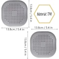 Miniatyrbillede 2 af 5: IC Silikon Aftapningsprop, Køkkenvask Sil med Sugkop, Dæksel, Køkkenvask Sil til Køkken og Badeværelse.