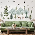 Miniatyrbillede 5 af 5: IC NOE Væggeafkald Big Pine Tree Væggeafkald Skræl og Sæt
