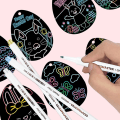 Miniatyrbillede 3 af 5: IG Multifunktionel DIY Graffiti Pen, nem at skrive med og let at bruge - 18 stk.