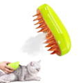 Pikkukuva 1 / 4: Steamy Cat Brush - 3-in-1 Kissan Höyryharja, Itsepuhdistuva Höyryharja SENL