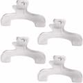 4 - pieces - transparent - book holder - bookmark - Paper grip - reading - book clips