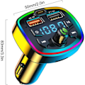 Pikkukuva 2 / 4: IC Bluetooth 5.0 FM-lähetin, auton MP3-soitin, handsfree-näyttö