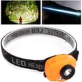 LED Hodelykt TPU ABS Mini Super Sterk Infrarød LED Hodelykt for Utendørs Camping Fiske, DUBUNS