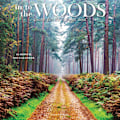 Pikkukuva 1 / 4: 2024 In to the Woods Seinäkalenteri | 12\" x 12\" | Paksu paperi | 3 kieltä & merkittyjä pyhäpäiviä | 4 2024