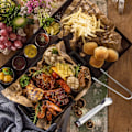 Miniatyrbild 5 av 5: 12-pack serveringstänger, små serveringsredskap för catering, livsmedelsklassad 304 rostfritt stål serveringstänger aptitretare tänger sockertänger - silver