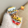 Miniatyrbilde 2 av 5: IC Airpods 3 (deksel) Case Beskyttende deksel kompatibelt med AirPods 3, vakkert og søtt case, 3D-case (Tiger)