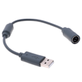 Miniatyrbilde 1 av 5: Dongle USB Breakaway-kabeladapterkabelbyte for Xbox 360 Wire Game Controller Extension Adapter Line
