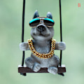 Pikkukuva 1 / 5: IC Resin e Dog Anime Biltillbehör Swing Pendant Auto Rearview Mi B
