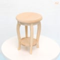 Pikkukuva 1 / 5: IC 1:12 Dockhus Miniatyr Möbelpall Handgjorda Bord A2
