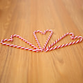 Miniatyrbillede 4 af 5: 60 stk. Jul Plast Godis Cane Christmas Twisted Candy Ca IC
