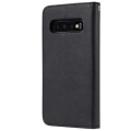 Miniatyrbilde 3 av 5: IC Samsung Galaxy S10 - Lommebokveske/Magnet Deksel - Svart Svart Svart