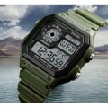 Miniatyrbilde 3 av 4: IC Digitalt visnings armbåndsur for menn, dobbel tid