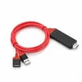 Miniatyrbillede 7 af 7: USB til HDMI-adapterkabel - Videoadapterkabel - Type-C til HDMI - 1080p - USB-han, syning