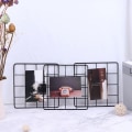 Miniatyrbild 4 av 5: IC Rutnät DIY Väggfoton Vykort Väggkonst Display Mesh Organizer