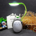 Miniatyrbillede 3 af 4: IC LED-bordlampe Lysstyrke Justerbar Øjenbeskyttelse Natlampe