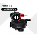 Miniatyrbillede 1 af 3: IC Forgaser til Yamaha Jog 50 1E40QMB 50cc 70cc 90cc