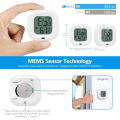 Miniatyrbild 5 av 5: IC 2-pack Bluetooth Hygrometer Termometer, Fuktighetstemperatursensor med dataexport, julklapp