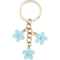 Miniatyrbillede 3 af 3: IC Blomster Charms Emaljeret Nøglering Søde Blomster Kæde Tassel Nøglering Gaver Håndtaske Taske Tilbehør