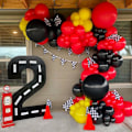 Miniatyrbillede 5 af 5: IC 129 stk. metalliske guld balloner Latexballoner Forskellige størrelser 18 12 10 5 tommer festballonssæt til fødselsdagsfest eksamen Babyshower brudekjole