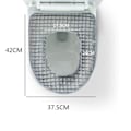 Miniatyrbild 3 av 5: Toalettsitsöverdrag, Badrum Mjuk Varm Tvättbar Cover Kudde, Varma Toalettsitsöverdrag