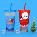 Miniatyrbillede 4 af 5: IC 710 ml kaffestråkopper Genanvendelige julekopper til farveskift P Multicolor A3