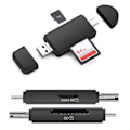 Miniatyrbillede 1 af 5: IC SD- og TF-kortlæser USB 2.0 Adapter Mikro-grænseflade