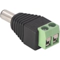 Miniatyrbillede 4 af 5: IC-sæt med 10 x 5,5 mm 2,1 mm DC han- og hun-strømadaptere til videoovervågningskamera DVR sikkerhedssystem