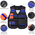Pikkukuva 3 / 5: IC 2 kpl taktinen liivi ja takki setti Nerf N-Strike Elite Set