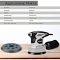 Pikkukuva 4 / 4: IC Makita hiomapad 125mm 8 reikää hiomapapereille Makita Pad 5In